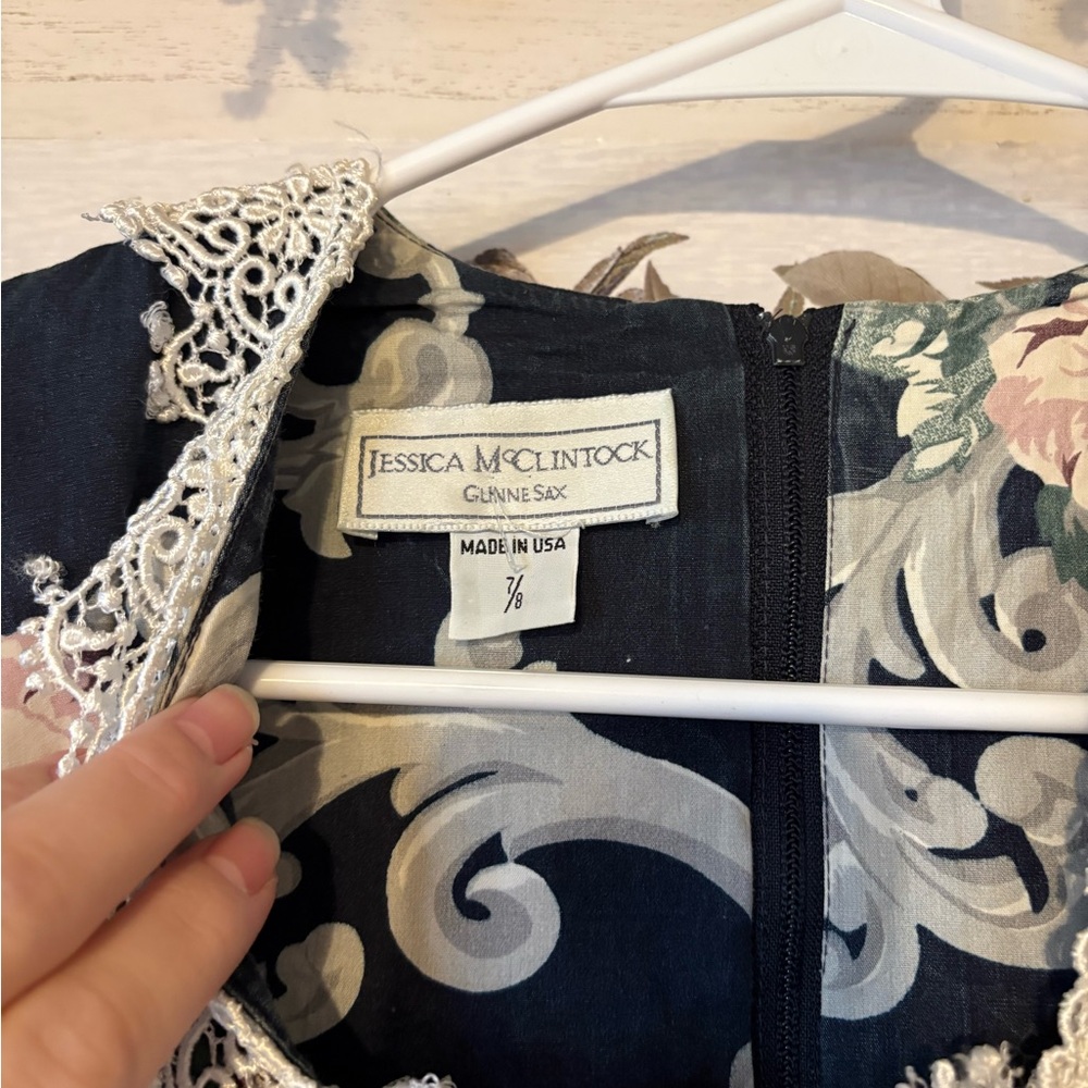 Vintage 80's GUNNE SAX Jessica McClintock dress ! - Picture 4 of 4